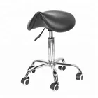 pvc Saddle Rolling Clinic Spa Massage Stool Chair
