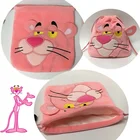 pink panther plush coin package pencil bag toy