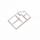 Custom Stamping Stainless Steel Metal EMI RF Shield,Suit Plain Bending Tinplate Shielding Case metal parts