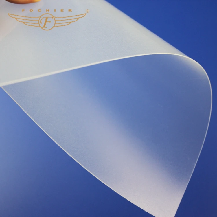 500 Micron Clear Pvc Sheet Rigid Frosted Pvc Sheet For Folding Box