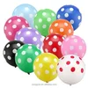 polka dot Printing Latex Balloons colorful polka balloons