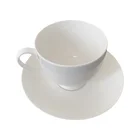 China Factory Supplier Ceramic Porcelain Customized Personalized Logo Coffee Cup and Saucer Set