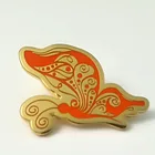 High-end butterfly lapel pin/butterfly shape badge lapel/butterfly shaped metal pin
