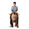 Inflatable lion piggyback animal adult fancy dress costume lion mascot inflatable costume