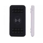10000mah OEM Wireless Charger Potable Rubber Wireless Power Bank