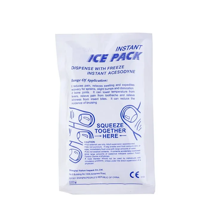 disposable ice packs for injuries