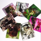 Right-angle rectangle 3d fridge magnet with logo for decoration plastic magnet for tourism souvenir