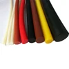 Heat and fuel resistant high pressure flexible different color silicone rubber cord extrusion silicone rope