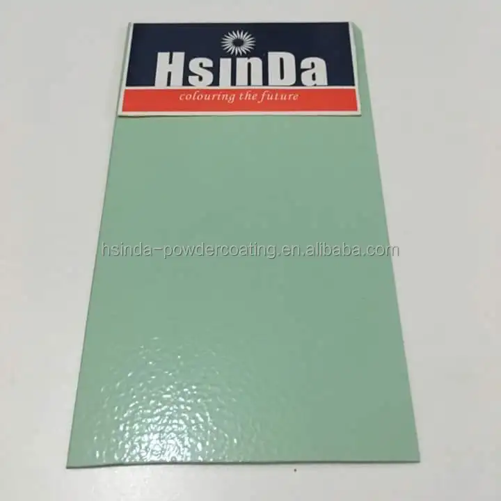 ral 6019 green water wrinkle texture spray powder coating paint