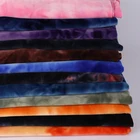 Polyester Polyester Fabric New Arrival 100% Tie-dyed Supersoft Polyester Fabric Cotton Hand Feel Fabric Wholesale