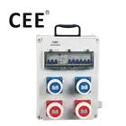 CEE-06 OEM & ODM IP67 Wall Mounted, Mobile plastic outdoor electrical distribution box, multi socket box