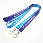 Factory Price Personalized Custom Printing Logo Polyester Neck Lanyards No Minimum Order