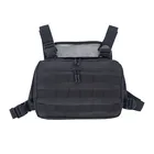 Heavy Duty Military Tactical Chest Utility Rig Vest Bag with Adjustable Straps and MOLLE System