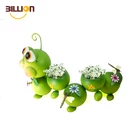 Cartoon Animal Flower Planters Caterpillar Garden Pots Metal