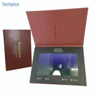 Customized 2.4''/2.8''/4.3'/5"/7' TFT LCD video card/lcd video booklet box/video brochure for gift