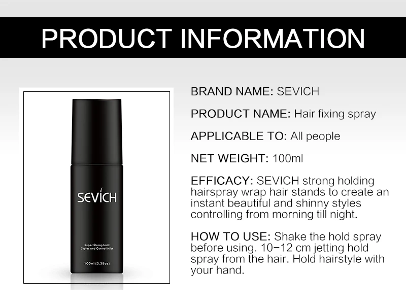 Natural Hair Thickening Spray For Men Hair Treatments View Hair