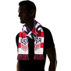 Sport Fan Acrylic Knitted Jacquard Soccer Football Scarf