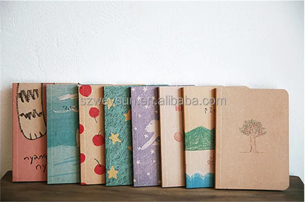 Old Paiting Lovely Cute Notebooks For