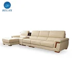 2019 New arrival Leather furniture living room sofa set