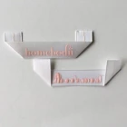customized brand newest satin woven label of garment clothing and other accessories