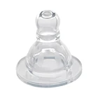 BPA Free high quality liquid silicone realistic nipples siliconecustom baby rubber feeding bottle Nipple