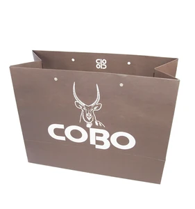 high quality gift paper bags hot silver craft paper bag