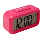 Optically Controlled Liquid Crystal Device Alarm Clock Battery Operated Smart Backlight Digital Alarm Clock for Students