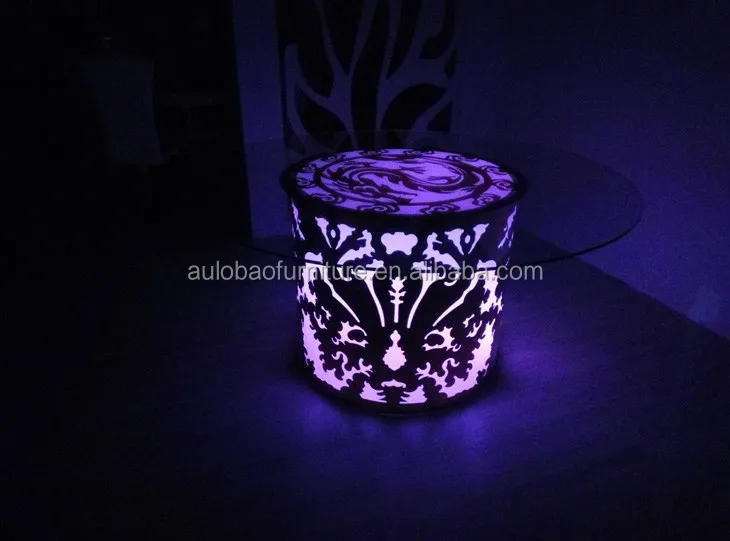 美しいledライト充電式バッテリー現代led宴会テーブル仕入れ・メーカー・工場