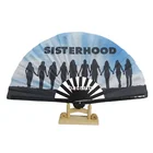 13 inch Factory Supplied Sisterhood Photo large custom hand fans