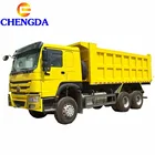 Dongfeng Howo Heavy Duty Second Hand Used 25 30 ton Dump Tipper Truck Hydraulic System Price in Africa