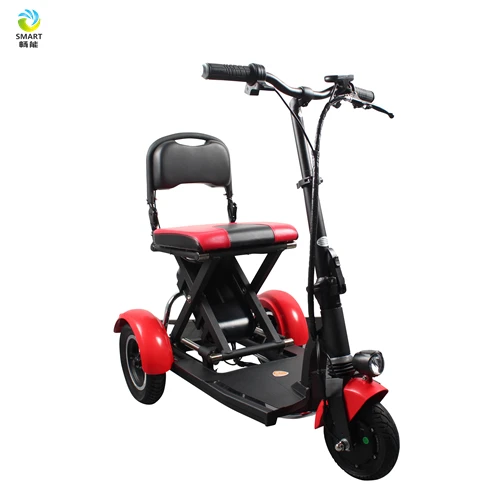 portable electric tricycle scooter