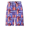 New Pattern custom Dye Sublimation Printed Mens Beach Short Pants