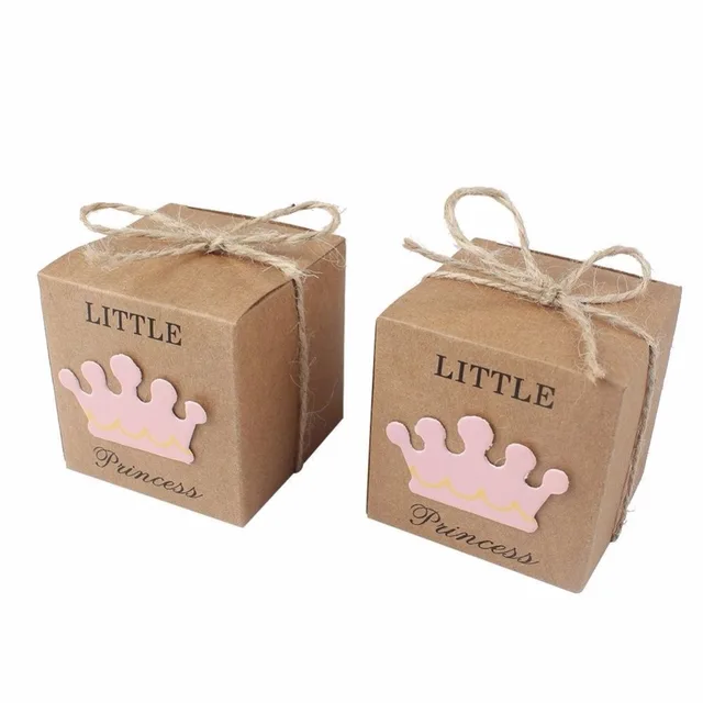 little princess baby shower favor boxes candy box paper gift box