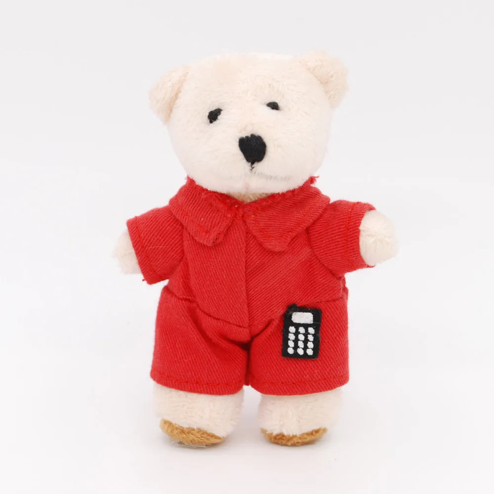 accompany doll stuffing lovely 100% polyester teddy bear toy
