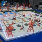 1:100 Architecture model making for wharf, scale model building