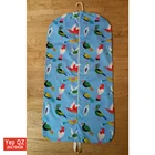 China supplier top quality washable recycled eco cotton garment cover suit bag with custom sublimation printing