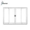 High quality housing glass aluminium sliding window with metal net