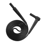 ETA4164W Soft and high temperature resistant silicone double plug cable wire connector test wire connector