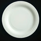 Eco-friendly disposable 7 inch paper plate , cake plate