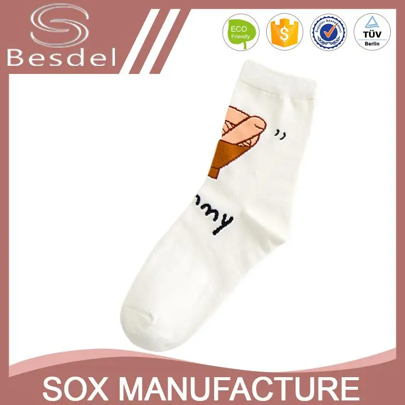 unisex cotton sex teen girl tube sock