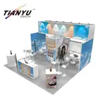Trade Aluminum Exhibition Booth Profile Hot Sale Aluminum Alloy Profile SEG Graphic Trade Show Recyclable Easily Carry Exhibition Booth Decorations For Indian