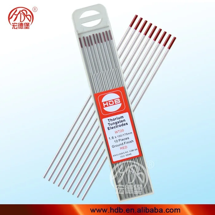 10x1.6 Tungsten Electrodes 2 Thoriated Msds Tungsten Electrodes Buy
