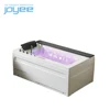 Corner and embedded bathtub with Whirlpool jacuzzy and massage function