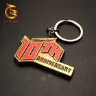 2018 new design Customized factory price 3D metal keyring