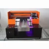 A3 size digital small format DX5 head UV Led flatbed printer for phone case, business card for sale