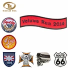 Wholesale Country Flag Embroidery Design Custom Embroidered Patches