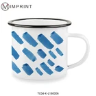 China Mug Wholesale High Quality China Mug Cup 10 12oz Enamel Mug