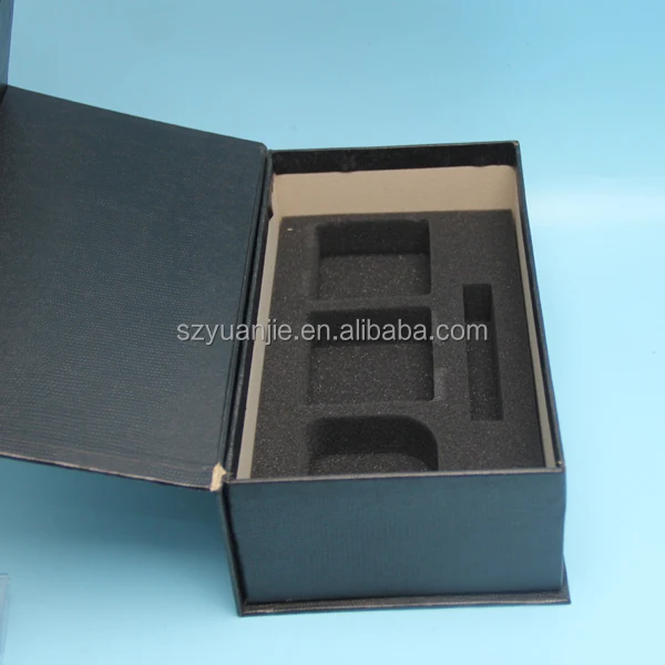 luxury paper gift box foam insert packaging