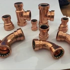copper push fit EN1254 copper fitting quick fit