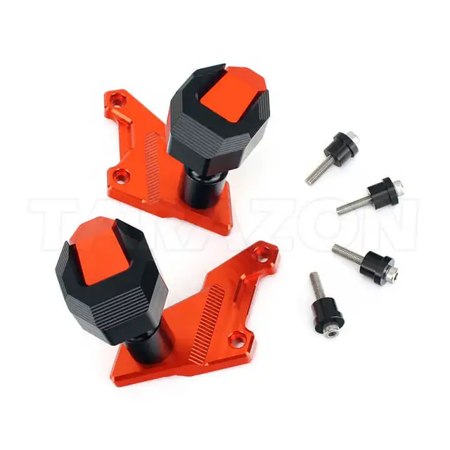 Hard POM motorcycle fram fairing crash protectors for KTM Duke 200 390